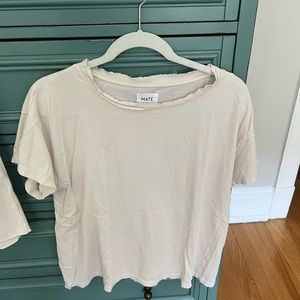 MATE THE LABEL TSHIRT AND SHORTS SET